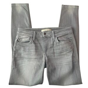 Joe’s Womens 28 Jeans Mid Rise Skinny Ankle Grey Gray Slim Stretch Pants Career